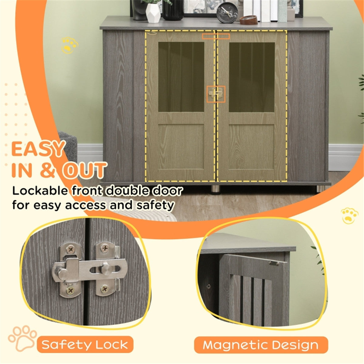 Pet luxury Dog Crate