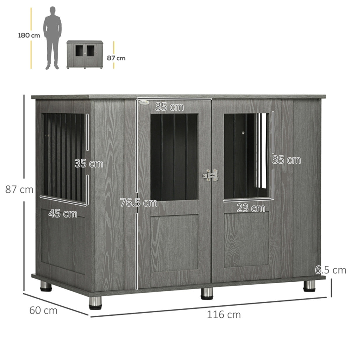 Pet luxury Dog Crate